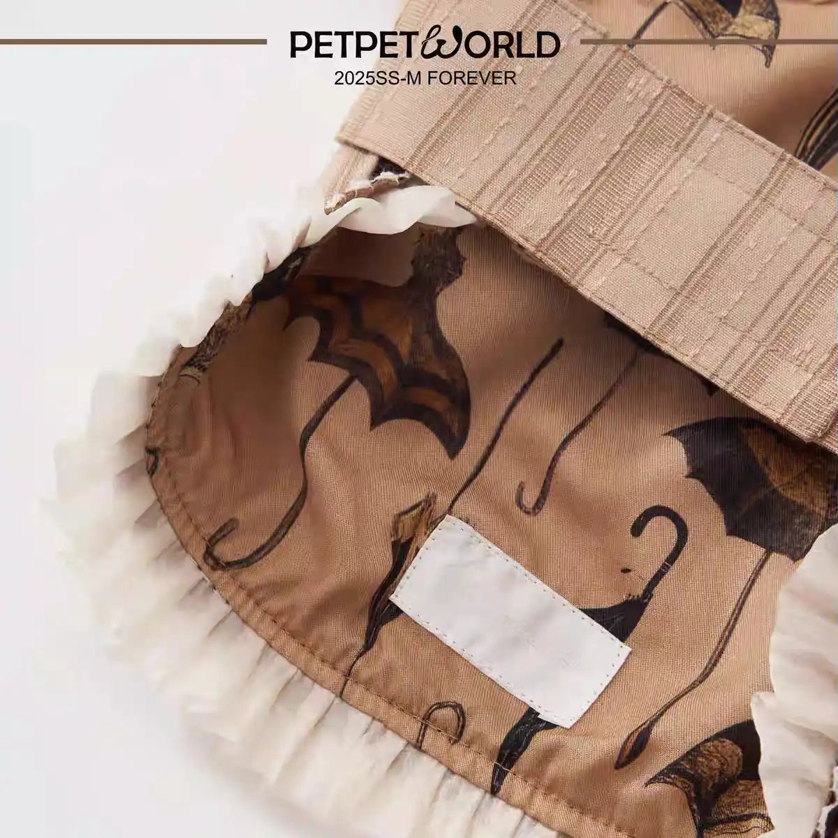 Britischer Prinz Plaid Schleife Haustierumhang