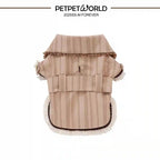 Britischer Prinz Plaid Schleife Haustierumhang