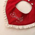 Sparkling Heart Bib | Artisan-made