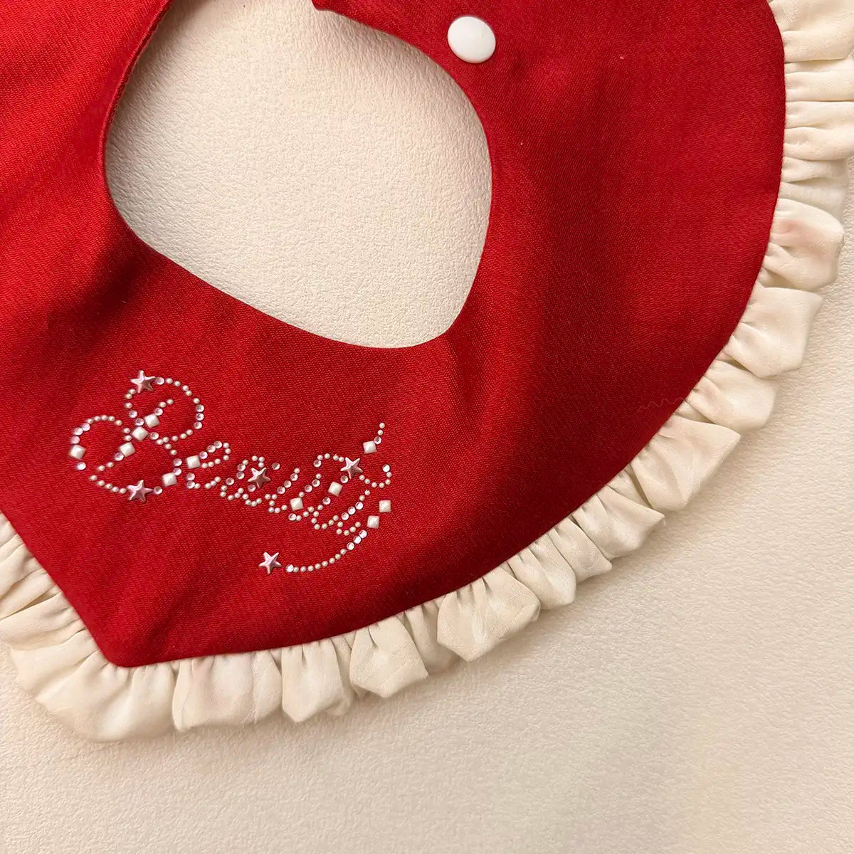 Sparkling Heart Bib | Artisan-made