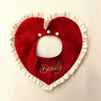 Sparkling Heart Bib | Artisan-made