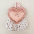 Reversible Floral Heart Pillow Dress | Artisan-made
