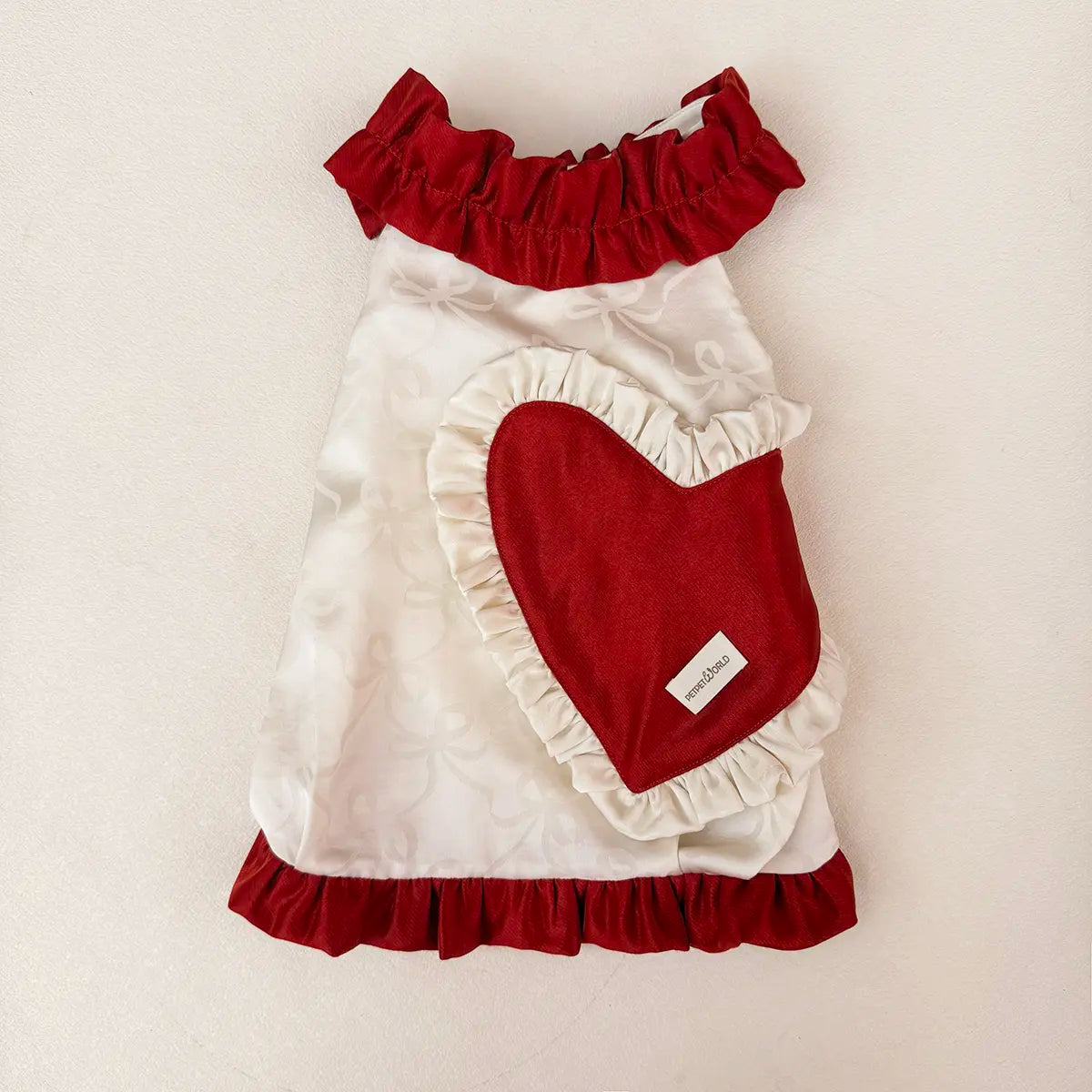 Poem of Ribbons & Rose Dress | Artisan-made