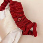 Poem of Ribbons & Rose Dress | Artisan-made