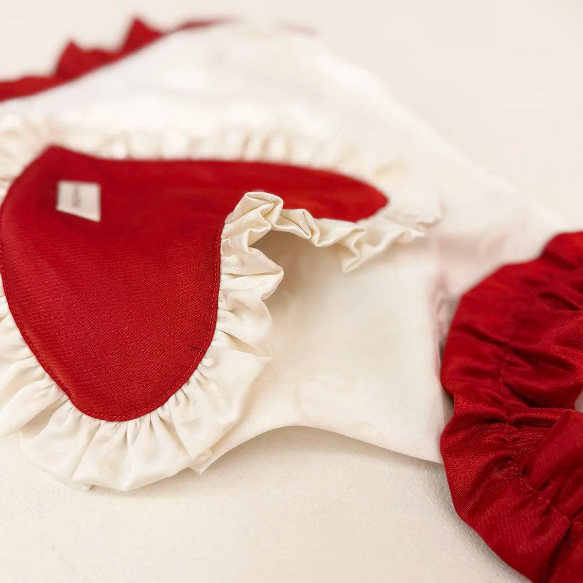 Poem of Ribbons & Rose Dress | Artisan-made