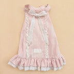 French Riviera Pearl Lace Dress | Artisan-Made