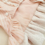 French Riviera Pearl Lace Dress | Artisan-Made