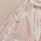 French Riviera Pearl Lace Dress | Artisan-Made