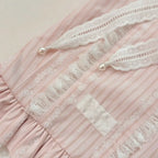 French Riviera Pearl Lace Dress | Artisan-Made