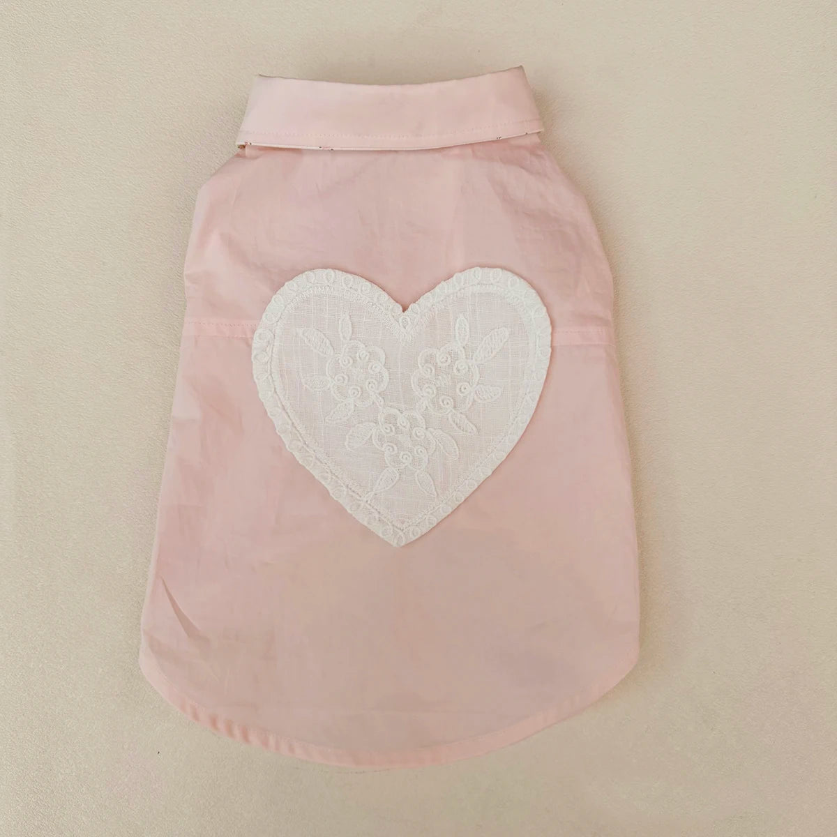 Blushing Heart & Lace Shirt