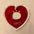 Sparkling Heart Bib | Artisan-made