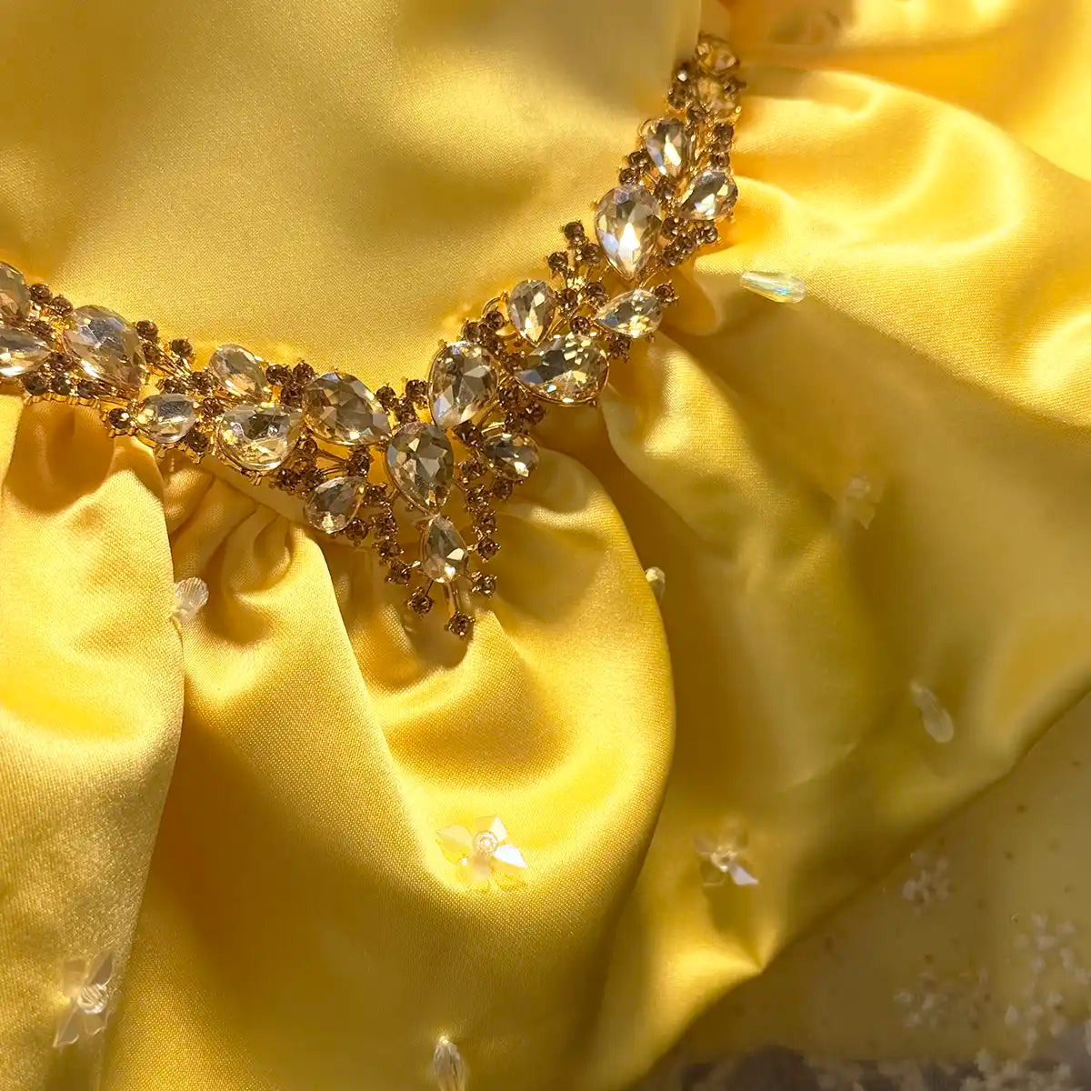 Sunlit Royal Ballgown Dress