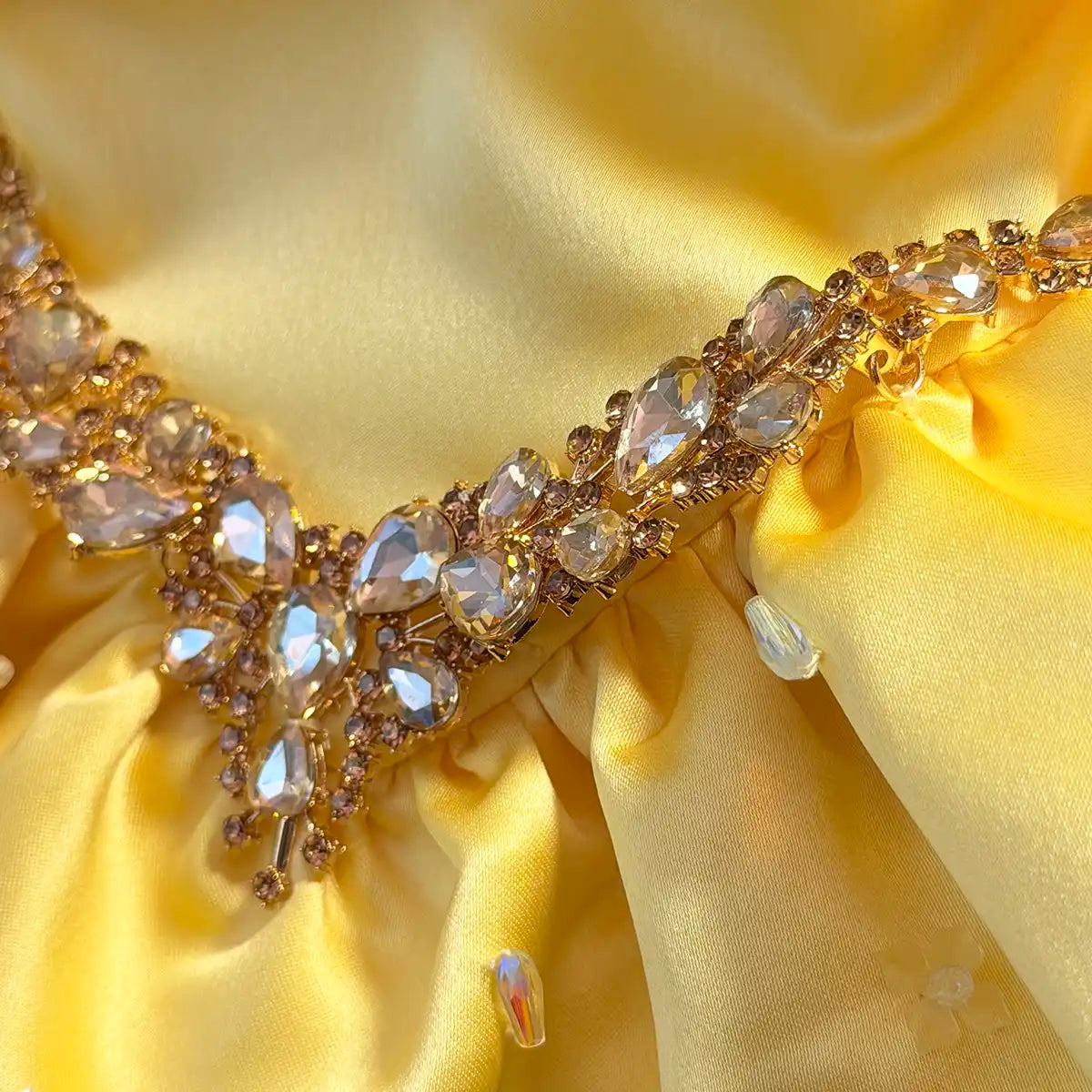Sunlit Royal Ballgown Dress