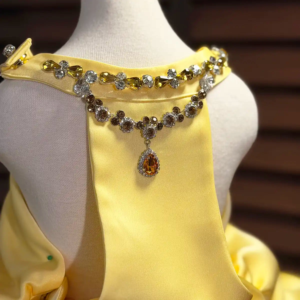 Sunlit Royal Ballgown Dress