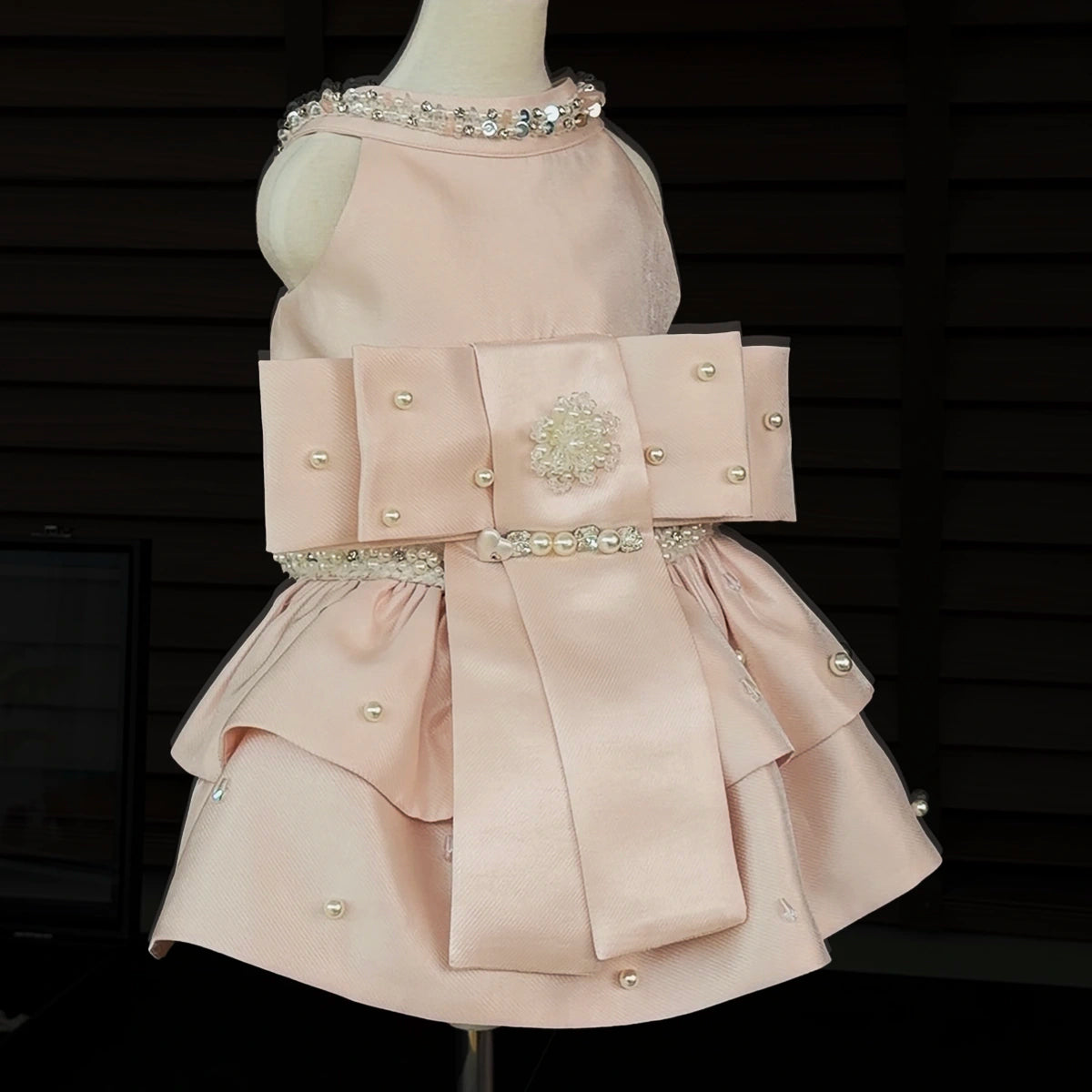 Nebula Satin Princess Gown