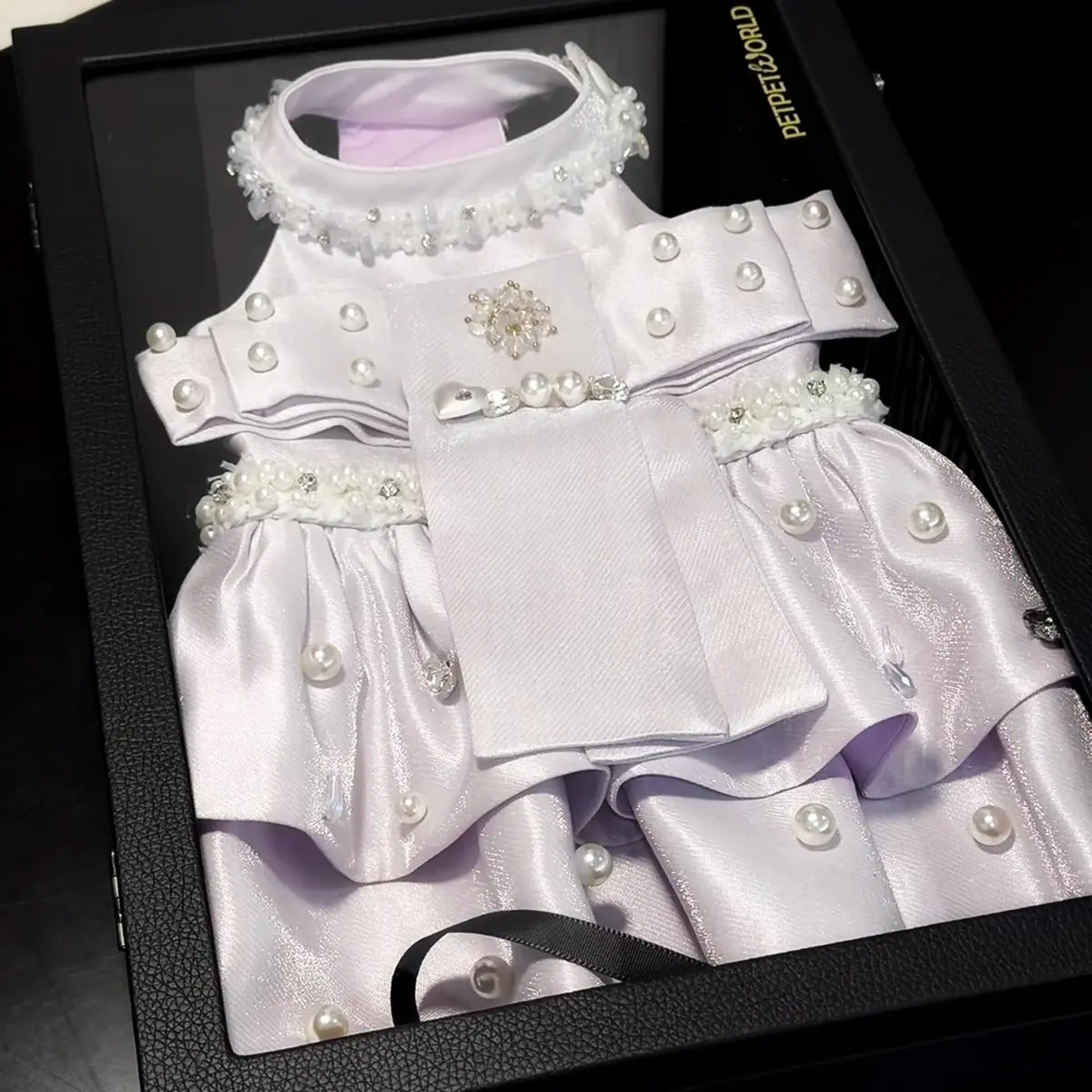 Nebula Satin Princess Gown