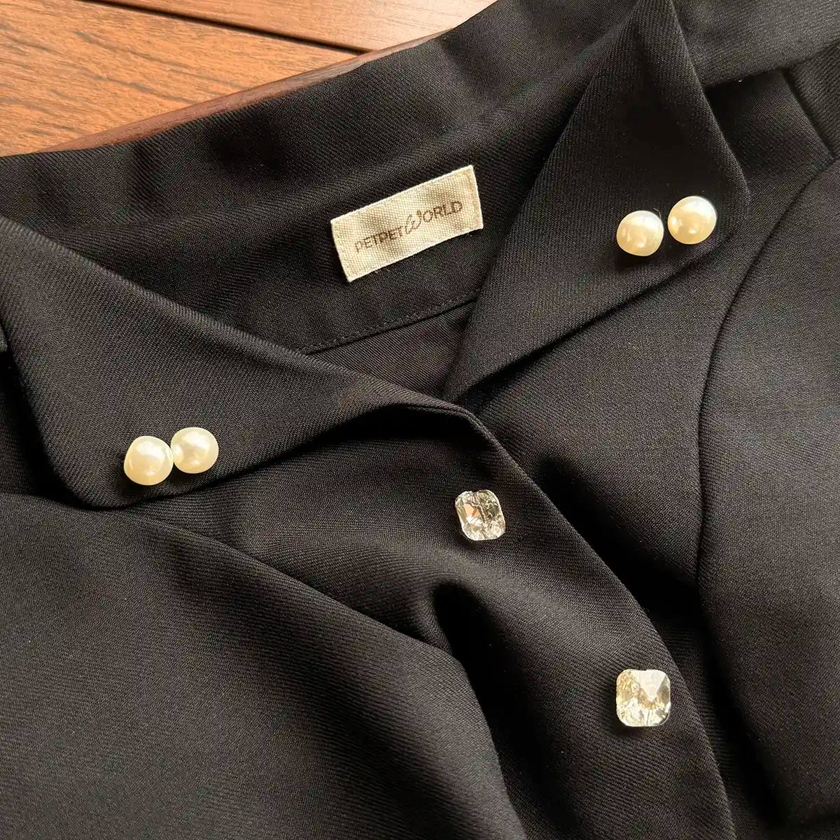 Ivory Star Black Suit