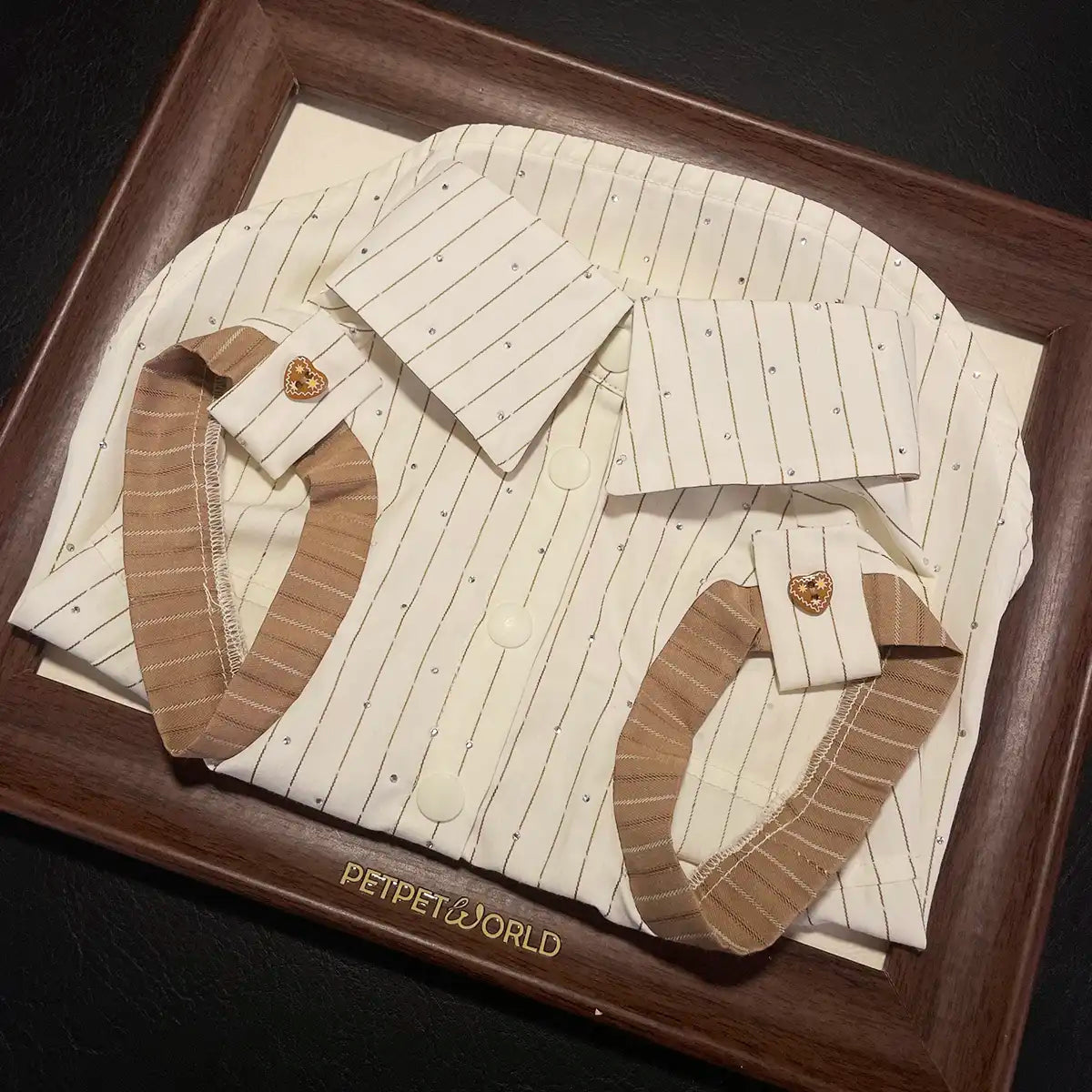 The Berkshire Estate Plaid Vest & Striped Shirt Set 丨Artisan-Made