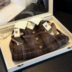 The Berkshire Estate Plaid Vest & Striped Shirt Set 丨Artisan-Made