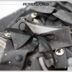 Gray Rhinestone Tie Shirt