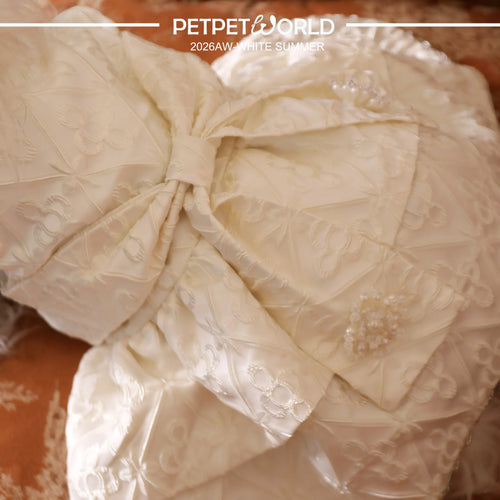 Cathedral Wedding Ivory Dress | Artisan-made