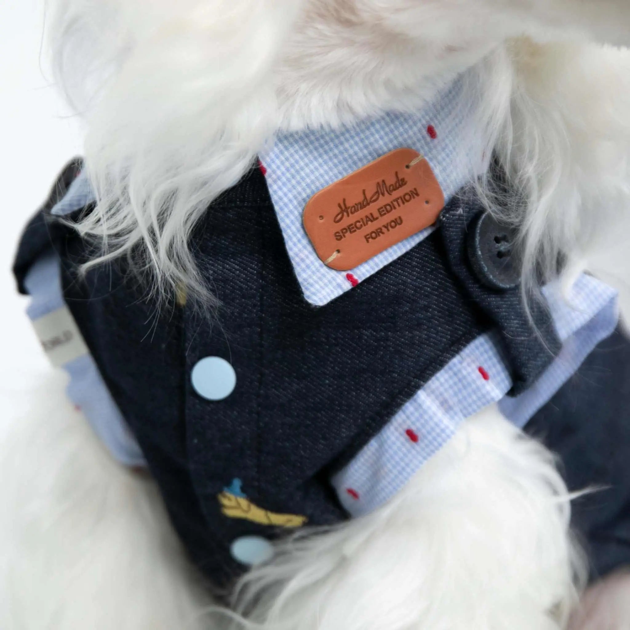 Embroidered Denim Shirt | Artisan-made