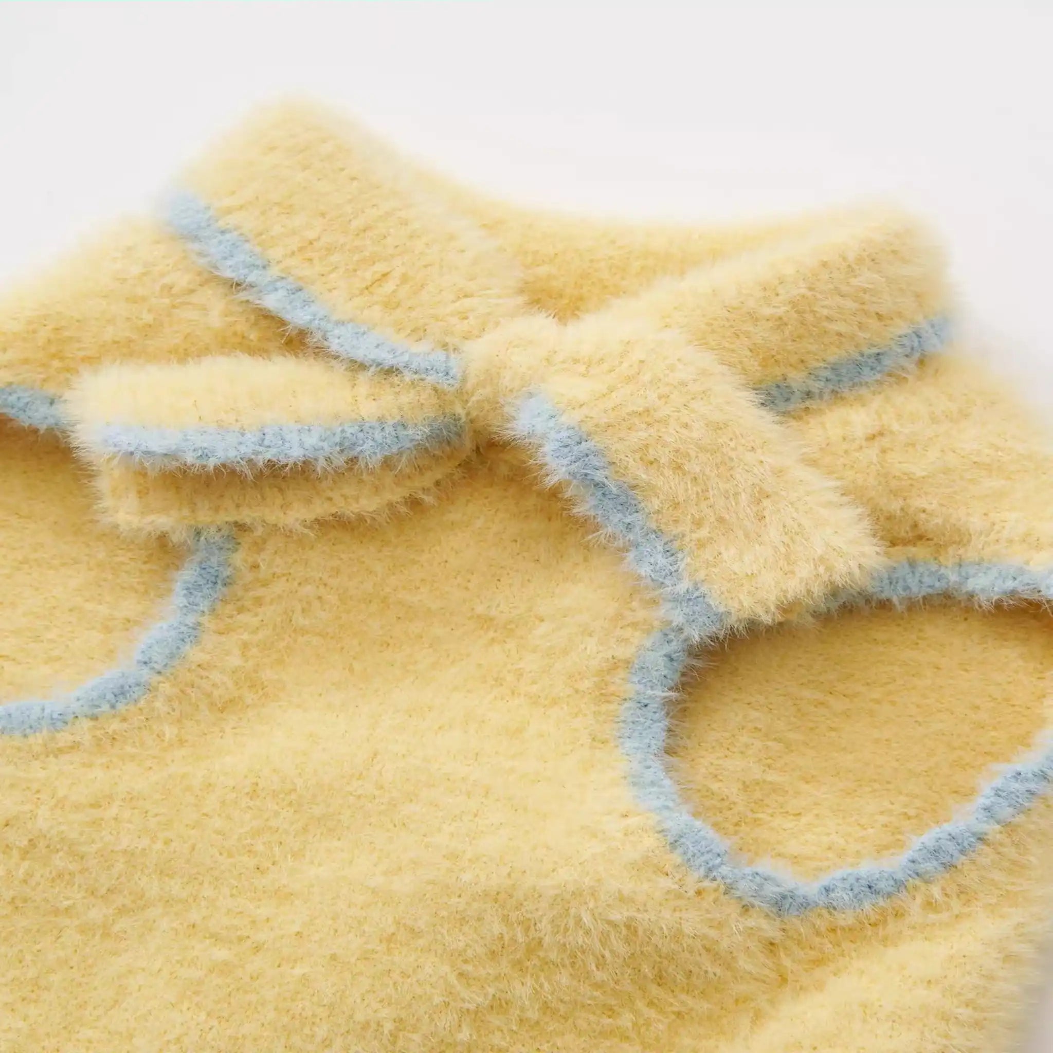 Yellow Carousel Bow Sweater