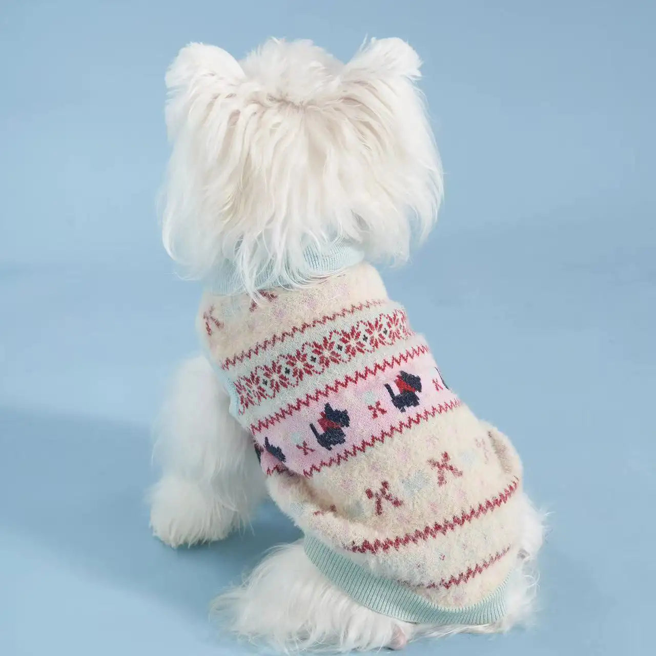 Fair Isle Snowflake Sweater